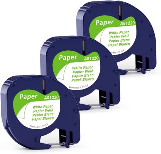 5x MarkField Kompatibel mit Dymo LetraTag Etikettenband Paper