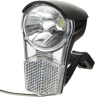 BÜCHEL Fahrradlicht Vorne mit Schalter I Dynamo Betrieb möglich I 25 LUX I StVZO Zulassung I - Fahrradlampe vorne, Fahrrad Scheinwerfer, Fahrradlicht vorne