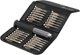 Hama Feinmechaniker Schraubendreher Set Mini, 24in1 Werkzeugset