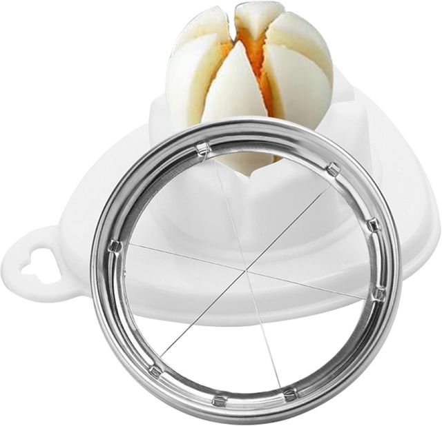 Hartgekochter Eierschneider, Erdbeerschneider Küchendrahtschneider-Gadgets