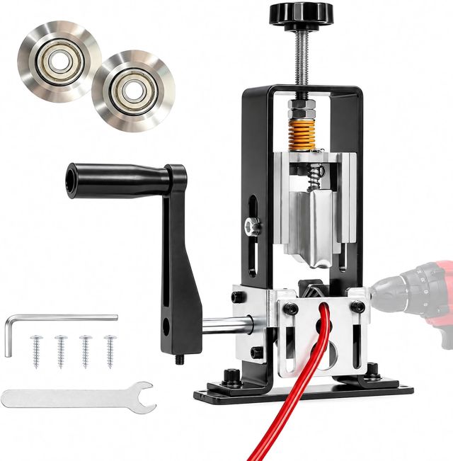 Kabelschälmaschine, 1-25 mm, Handkurbel, Federverstellung