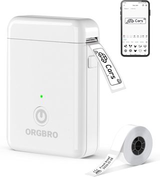 ORGBRO X1 Etikettendrucker Tragbarer Bluetooth Thermal Etikettiergerät