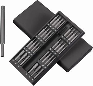 Kleines Schraubendreher-Set, 63 in 1 Präzisions-Schraubendreher-Set, iPhone-Reparatur-Set mit Schraubendreher für Elektronik, Spielekonsole, Uhr, Tablet, PC schwarz