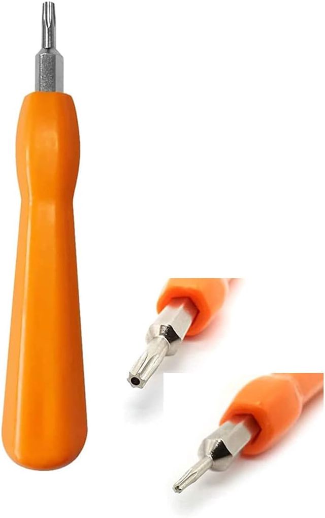 Ring Türklingelschraubendreher,2 in 1 Set Schraubendreher,T6 und T15 Schraubendreher für Ring-Türklingel Video-Türklingel, Batterie, Ersatz der Schrauben,WiFi-Passwort zurücksetzen Zugriff.