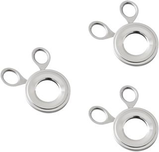 3-Teiliges Eierköpfer-Öffner-Werkzeug Aus Edelstahl, Eierknacker-, Eierschneider, Eierschalenschneider für Gekochte Eier, Eierköpfer