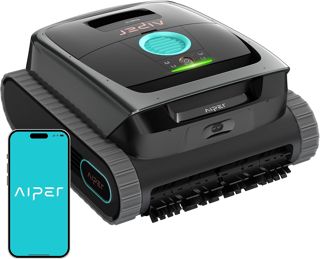 AIPER (2026 Neu) Scuba S3 Poolroboter für Boden, Wand & Wasserlinie, Poolsauger Akku mit Wasserlinien-Parkfunktion, 3-Mikron-Filter, Sensor-Navigation & App-Steuerung, für Einbau- & Aufstellpools