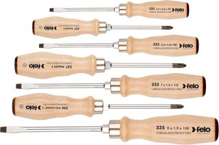 Felo 00033597198 Schraubendrehersatz Serie 330 7-teilig Multicolor 7 PC Set