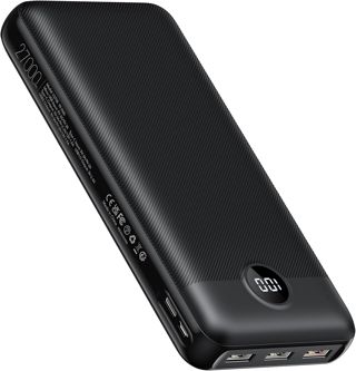 VEGER Power Bank 27000mAh, 20W PD Externe Handyakkus Schnelles Aufladen