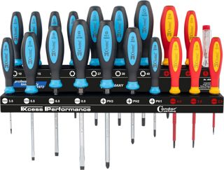 Condor Werkzeug 49700 | Schraubendreher-Satz | xcess performance | 7-tlg. | Schlitz + Kreuz | Made in Germany