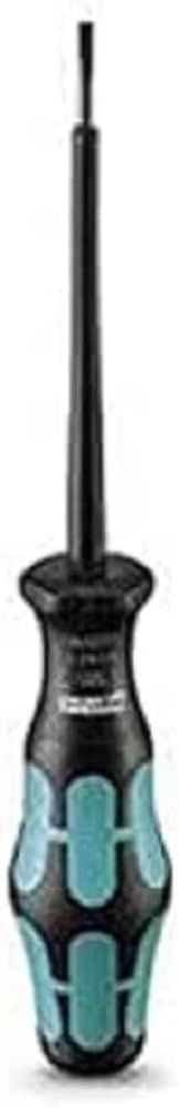 PHOENIX CONTACT SZS 0.6X2.5 VDE Schraubendreher, Schlitz, Vde Isoliert, Größe 0.6 mm x 2.5mm x 80mm, 2 Komponentengriff mit Abrollschutz, 10 Stück