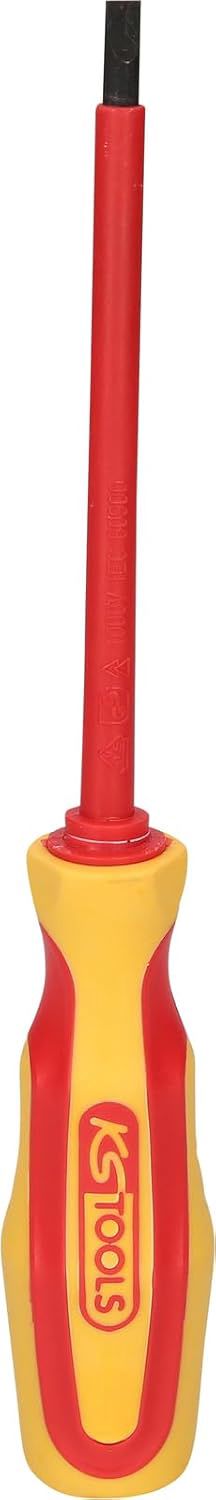 KS Tools Ergotorque VDE Schlitz-Schraubendreher, 5, 5mm, auf Hänger