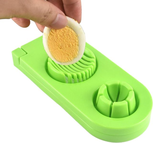 Hartgekocht Eierschneider Spülmaschinenfester Häcksler Küchen-Gadget
