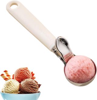 Edelstahl-Eisportionierer Ergonomischer Trigger-Schaufellöffel