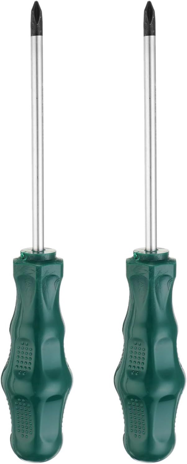 QUARKZMAN 2 Stück PH1 Phillips Schraubendreher 240mm Länge Schraubenzieher