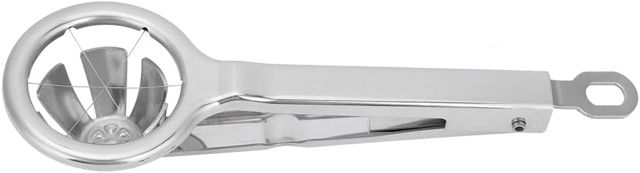 SIXRUN Eierschneider aus Edelstahl 304, Splitter für Gekochte Eier, für Küchenutensilien, Heimzubehör