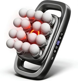 16 Kopf Massagepistole mit Massagemodi Einstellbaren Geschwindigkeiten, Massagegerät für Rücken, Oberschenkel, Schultern, Taille und zur Linderung von Muskelschmerzen und Müdigkeit