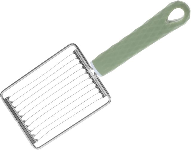 Eierschneider aus Edelstahl für Tomaten und Eier, Silber