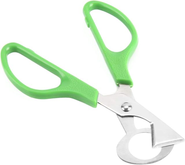 Eierschere, Eierschneider aus Edelstahl mit Rutschfestem Griff, Einzigartiges Schneiddesign für Kochliebhaber, Einfaches Schneiden Aller Arten von Eiern