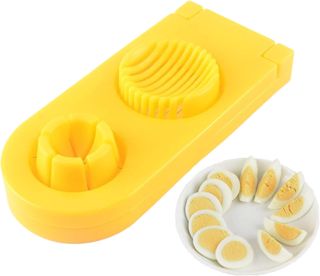 Hartgekocht Eierschneider 2 in 1 spülmaschinengeeigneter Zerkleinerer