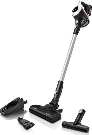 Bosch Akku-Staubsauger Unlimited 6, beutellos, leicht, BCS611AM, Weiß