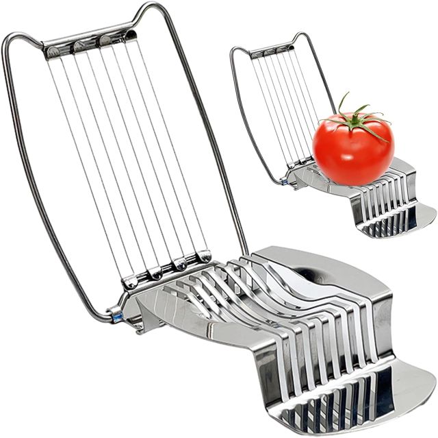 Eierschneider aus Edelstahl 304 - Praktischer Eierschneider und