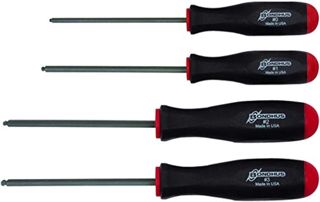 BONDHUS 11640 BRX4 Vierkant-Kugel-Schraubendreher, 4-teiliges Set