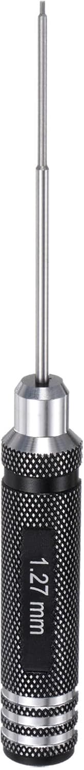 QUARKZMAN Sechskant Schraubendreher Set, 2mm Silber RC Auto, Schwarz-Silber