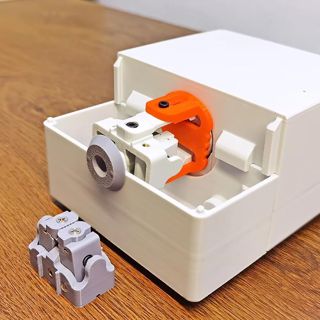 220V Elektrische Abisoliermaschine für den Haushalt, Tragbares Draht Schnellschälwerkzeug, Abisolierlänge Einstellbar 6mm-20mm