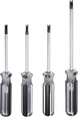 QUARKZMAN 4 Stück Magnetische U-Spitze M1.7 M2.0 M2.6 M2.8 2 Stahl Schwarz