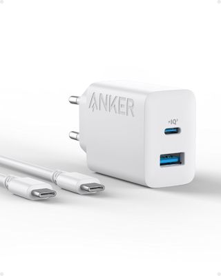 Anker 20W USB C Ladegerät, Netzteil USB C, PD Schnellladegerät Doppelpack