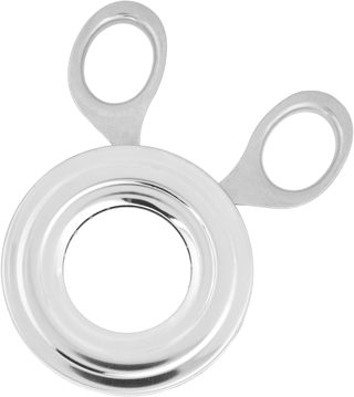 Nikou Eierschneider aus Edelstahl, gekochte Eierschalenschere, Schälwerkzeug, Küchenzubehör für einfaches Eierschneiden und Entfernen von Schalen, ideal zum Kochen und zur Zubereitung von Mahlzeiten