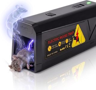 Elektrische Mausefalle 2000V für Kleine Mäuse, Rattenfalle Elektrisch
