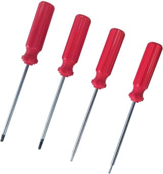 4 Stück Dreieck Magnetschraubendreher Set 1,4 mm, 1,8 mm, 2,0 mm, 2,3 mm