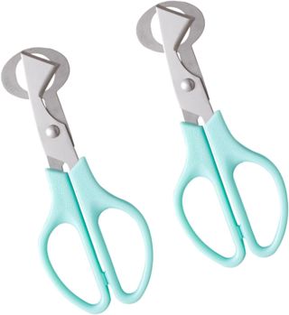 Mikikit 4stücke Stainless Steel Quail Scissors Hochwertige Eierschneider Für Wachteleier Und Taubeneier Praktisch Und Stylisch Für Küchennutzung Und Picknick