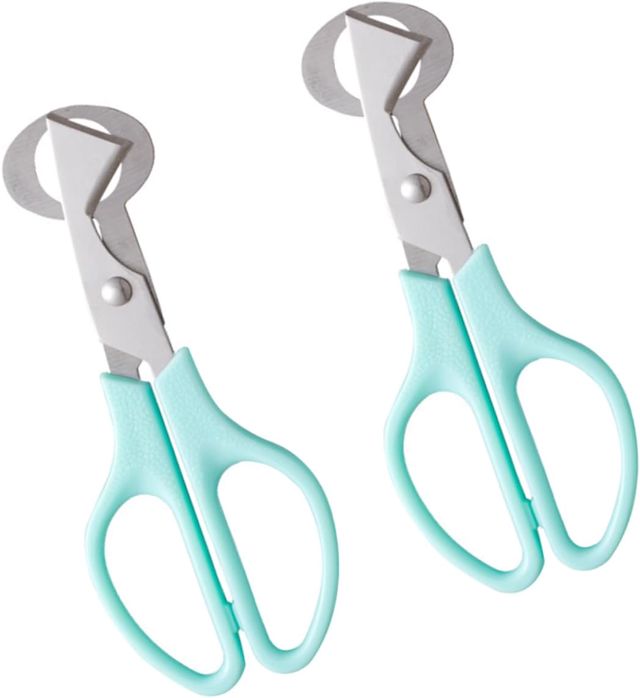 Mikikit 4stücke Stainless Steel Quail Scissors Hochwertige Eierschneider Für Wachteleier Und Taubeneier Praktisch Und Stylisch Für Küchennutzung Und Picknick