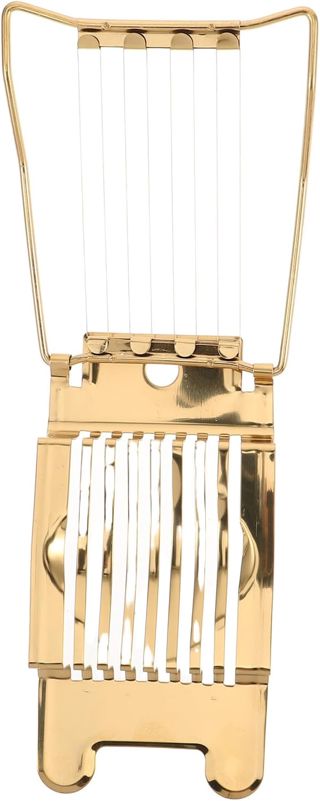 Edelstahl Eierschneider mit Goldener Oberfläche für Küche