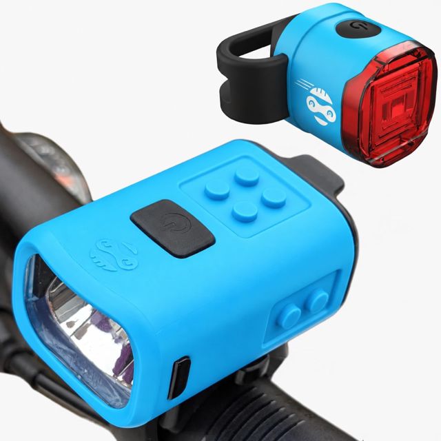 Speed Buddies Nano Duo Fahrradlicht-Set Kinderfahrrad, StVZO, USB-C