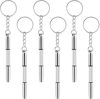 simarro 6 Stk Mini Brillen Schraubendreher 3 in 1 Precision Screwdriver Set