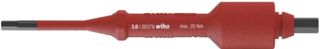 Wiha Wechselklinge electric Sechskant für Drehmoment-Schraubendreher mit Pistolengriff (38921) 6,0 mm x 132 mm, 20 Nm, VDE-geprüft, stückgeprüft