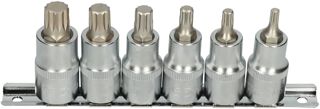 KS Tools 922.1870 Schraubendreher-Bit-Schiene XZN 55 mm 1/2 Zoll M5 – M14