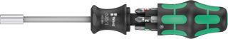 Wera - 05051510001 - Schraubendreher mit Bit Magazin, Kraftform Kompakt 27 Set 1, 7-teilig