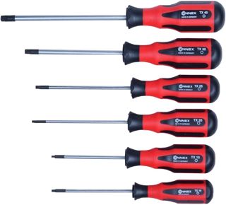 Connex COX312996 Profi-Schraubendreher-Satz TX, 6-teilig