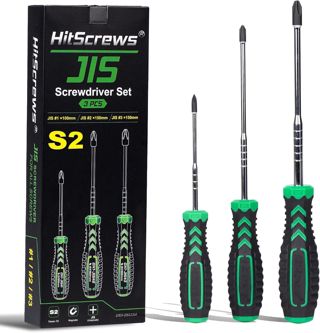 JIS Schraubendreher Set Taiwan S2#1#2#3 für JIS Schrauben 3PC
