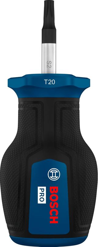 Bosch 1x PRO Stubby-Schraubendreher TX20 x 25 mm (Länge 86 mm,)