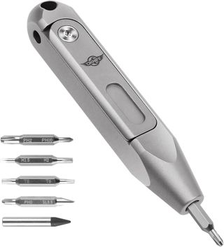 OKNIFE Otacle D1 Titan Multi-Bit Screwdriver, 8 in 1 Mini-Schraubendreher Set Magnetische Reparatur EDC Multitool für Computer Brillen Täglich Hausverwendung