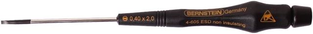 Bernstein Werkzeug Schraubendreher, 40 x 2,0 mm mit ableitfähigem Heft, 4-605