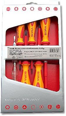 Sora Opticraft VDE Schraubendrehersatz 6 tlg