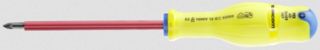FACOM Schraubendreher 1x100, isoliert, Fluo, 1 Stück, AD1X100VEF