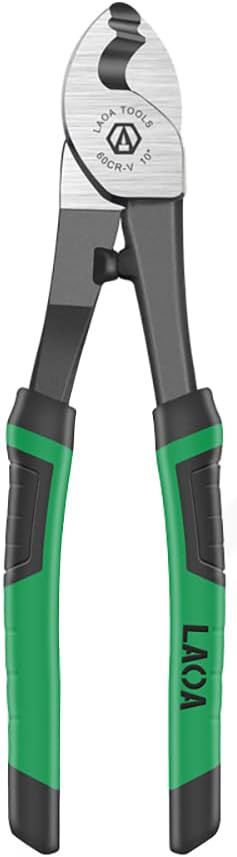 LAOA Kabelschneider Abisolierzange Werkzeug Kabelschere Manuelles Werkzeug (25,4 cm)