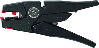 Rennsteig Automatische Abisolierzange 200 mm (Kapazität 0,03 – 10,0 mm² / AWG 32 – 8, für feindrähtige Leiter, automatisches Öffnen der Klemmbacken) 707001